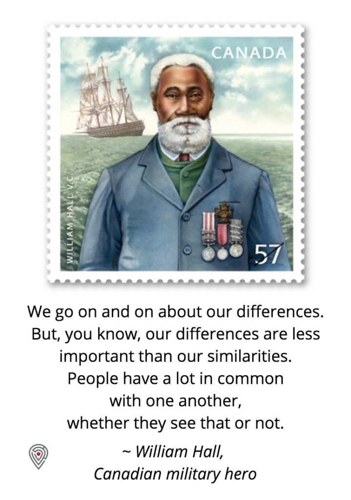 William Hall Canada quote