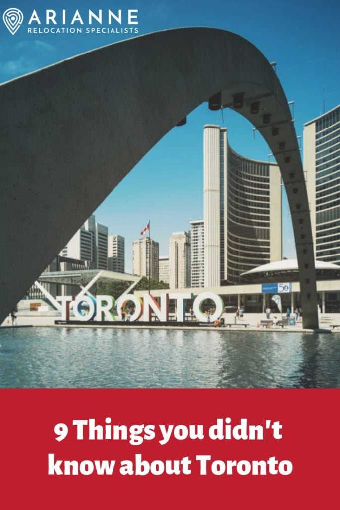 9 Things about Toronto pin