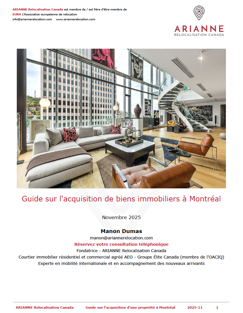 Guide sur l'acquisition de biens immobiliers à Montréal